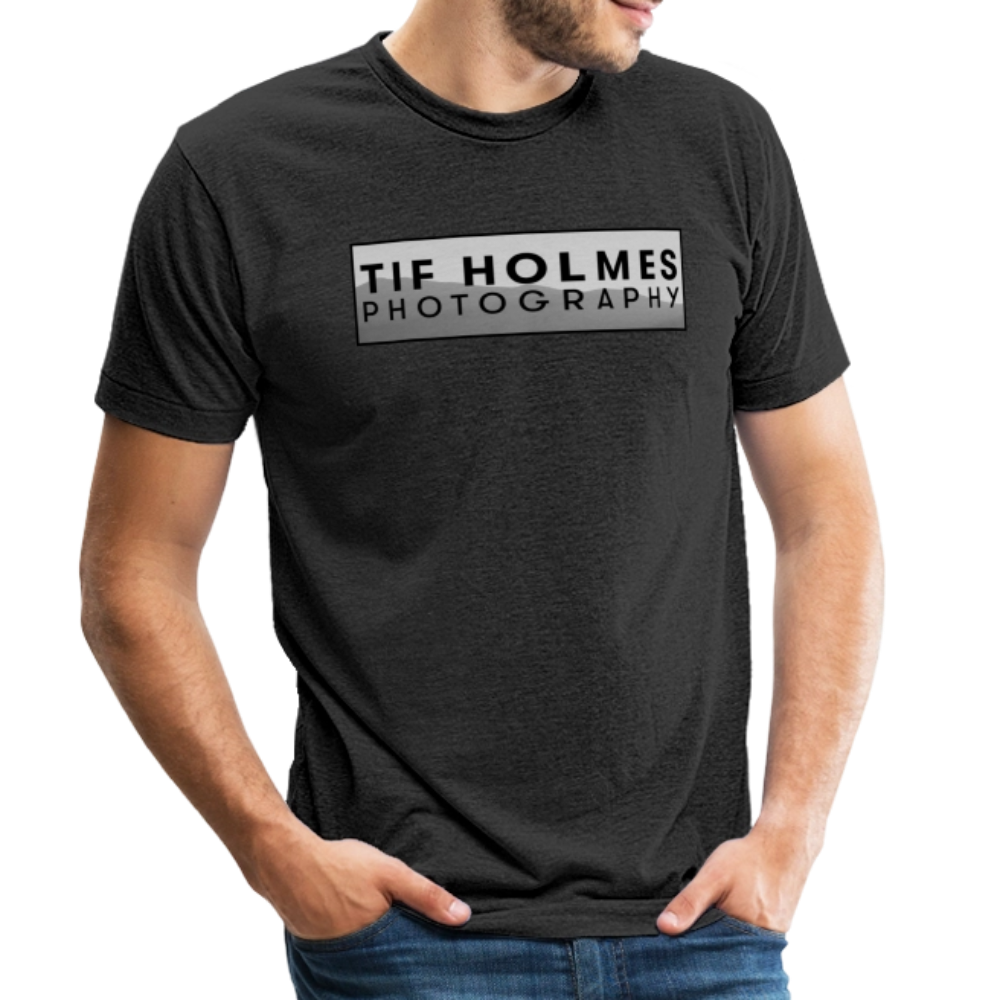 Unisex Tri-Blend T-Shirt - heather black