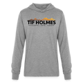"TIF HOLMES LOGO" Unisex Long Sleeve Hoodie Shirt - heather grey