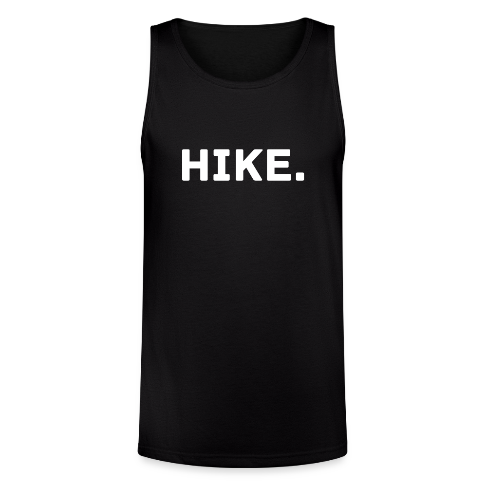 "HIKE" Unisex Tri-Blend Organic Tank - black