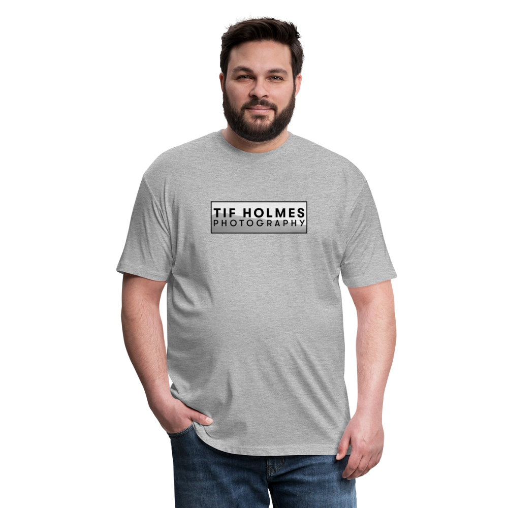 THP Logo Fitted Cotton/Poly T-Shirt by Next Level - heather gray