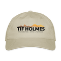 "TIF HOLMES LOGO" Organic Baseball Cap - khaki