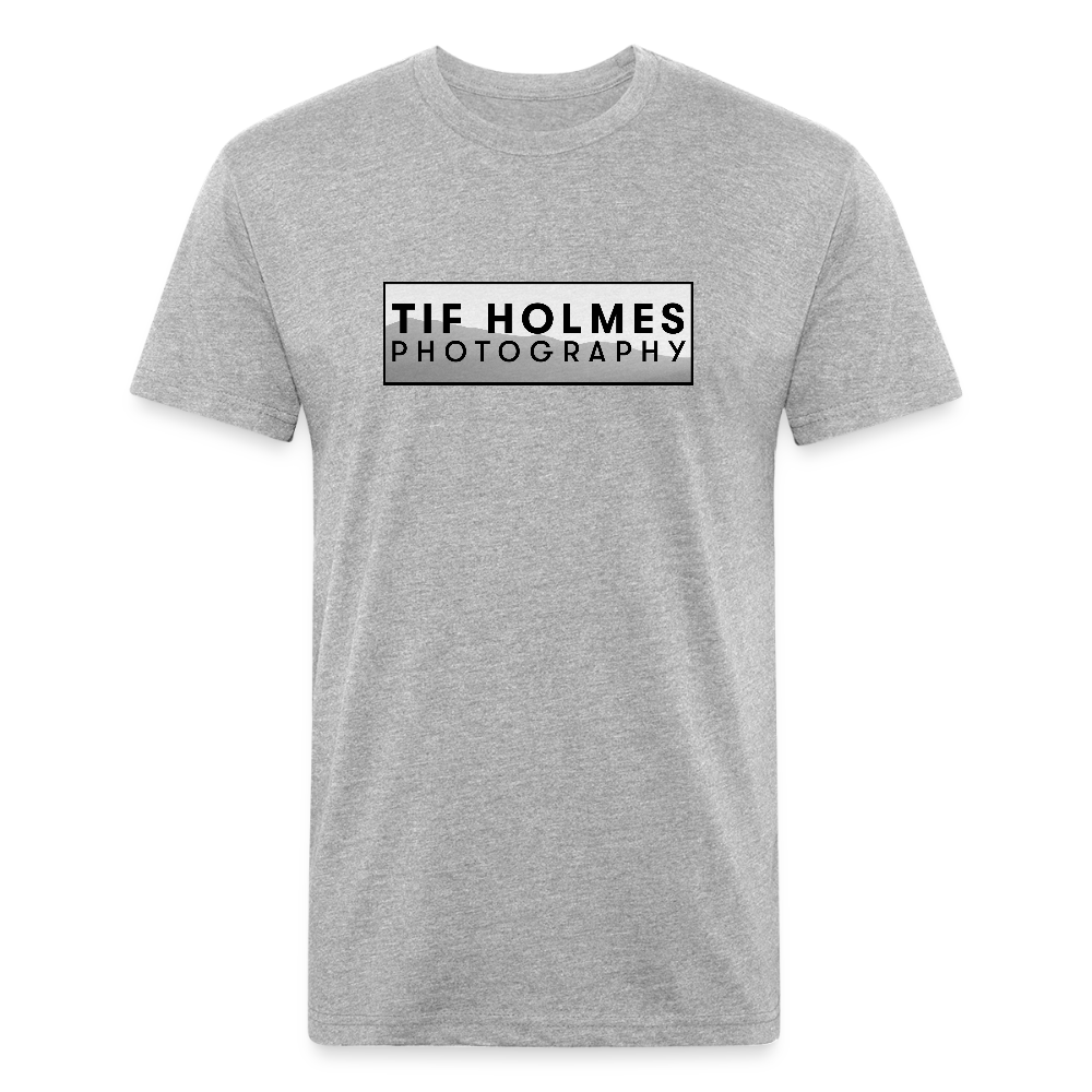 THP Logo Fitted Cotton/Poly T-Shirt by Next Level - heather gray