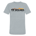 "TIF HOLMES LOGO" Unisex Tri-Blend T-Shirt - heather grey