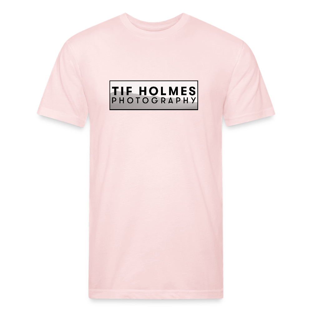 THP Logo Fitted Cotton/Poly T-Shirt by Next Level - blush pink 