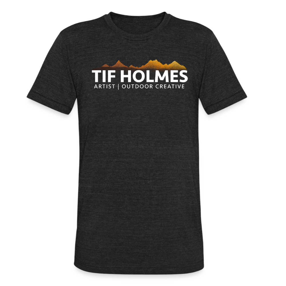 Unisex Tri-Blend T-Shirt - heather black