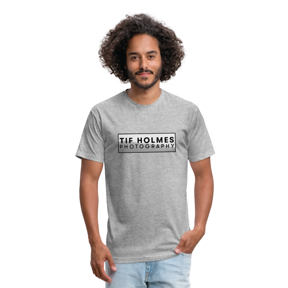 THP Logo Fitted Cotton/Poly T-Shirt by Next Level - heather gray