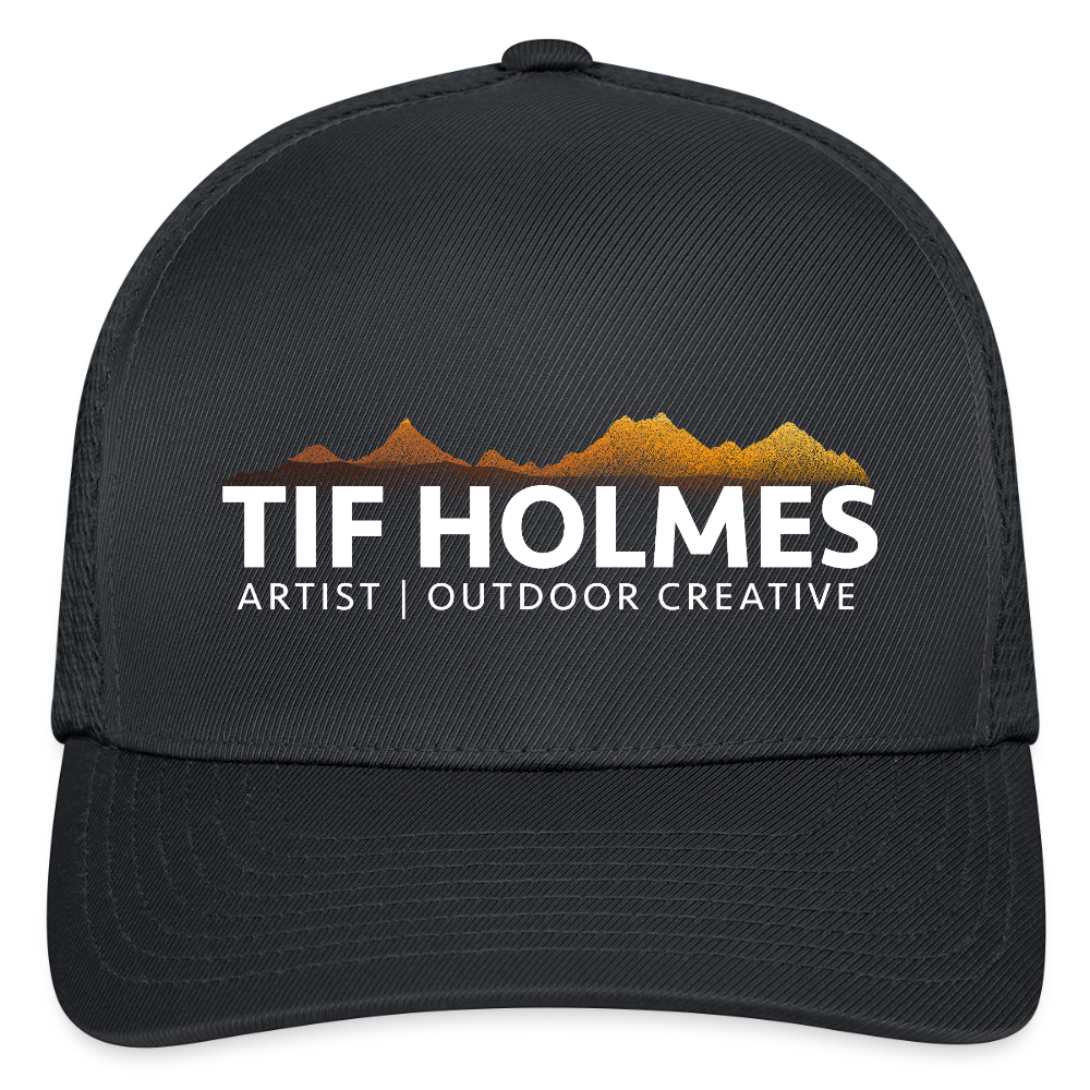 Flexfit Fitted Baseball Cap - charcoal