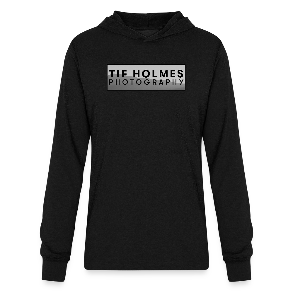 Unisex Long Sleeve Hoodie Shirt - black