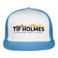 "TIF HOLMES LOGO" Trucker Cap - white/blue