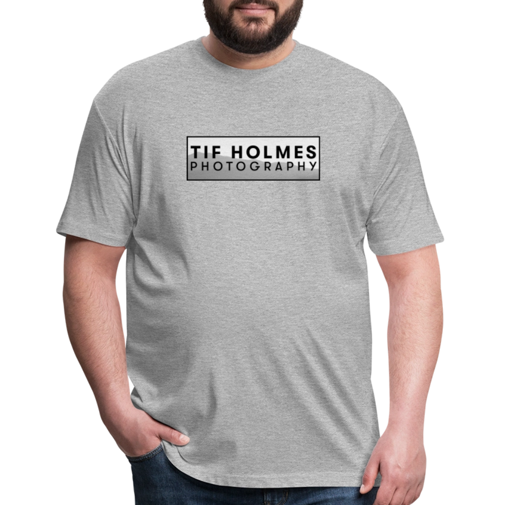 THP Logo Fitted Cotton/Poly T-Shirt by Next Level - heather gray