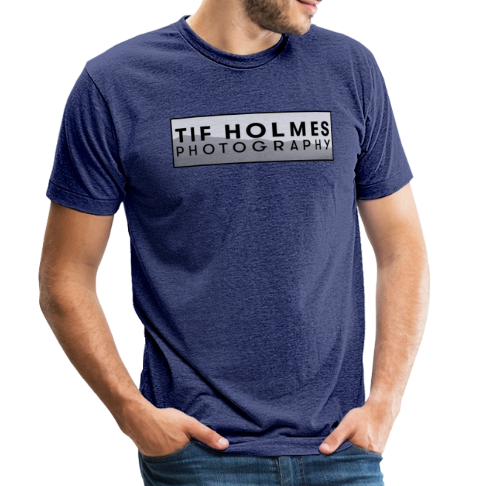 Unisex Tri-Blend T-Shirt - heather indigo