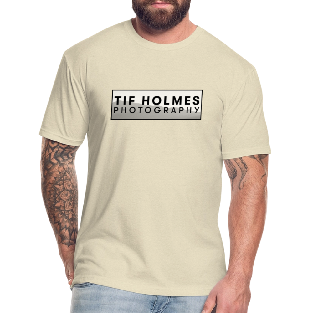 THP Logo Fitted Cotton/Poly T-Shirt by Next Level - heather cream