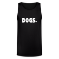 "DOGS" Unisex Tri-Blend Organic Tank - black