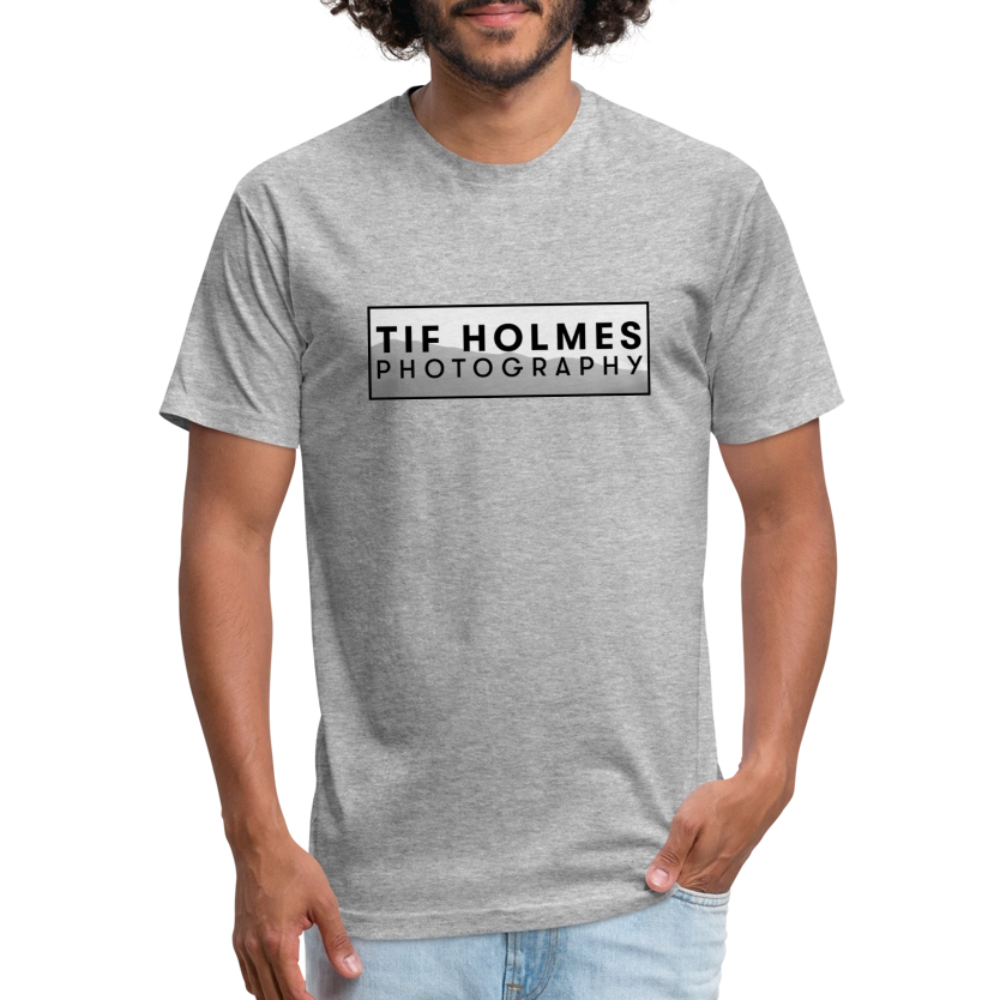 THP Logo Fitted Cotton/Poly T-Shirt by Next Level - heather gray