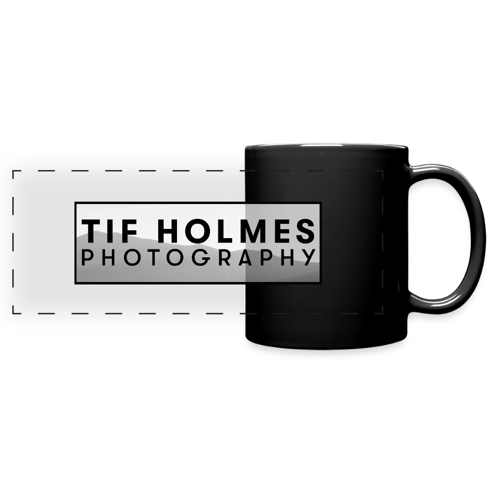 Full Color Panoramic Mug - black