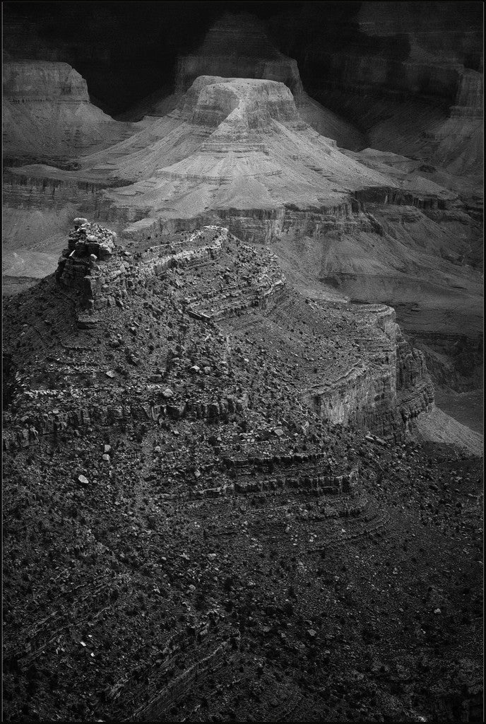 Grand Canyon Monochrome Portrait