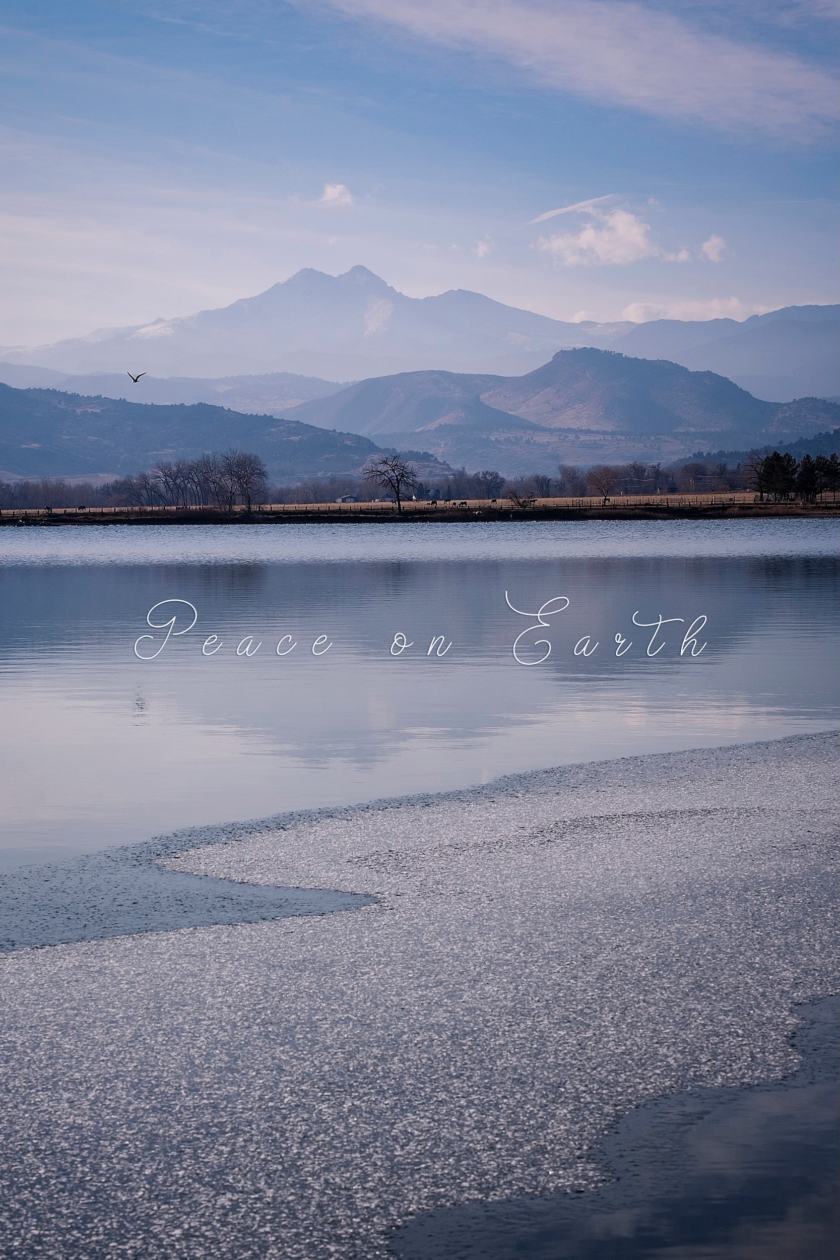 'Longs Peak' Holiday Greeting Cards (Set of 25)