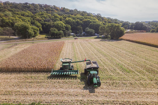 Aerial Corn Harvest V