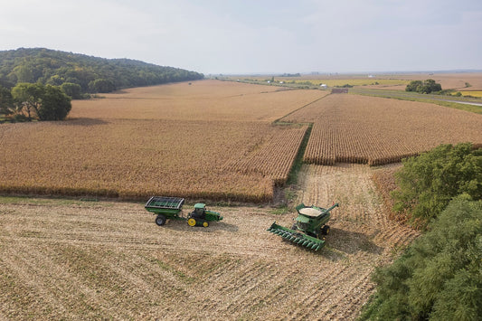 Aerial Corn Harvest I