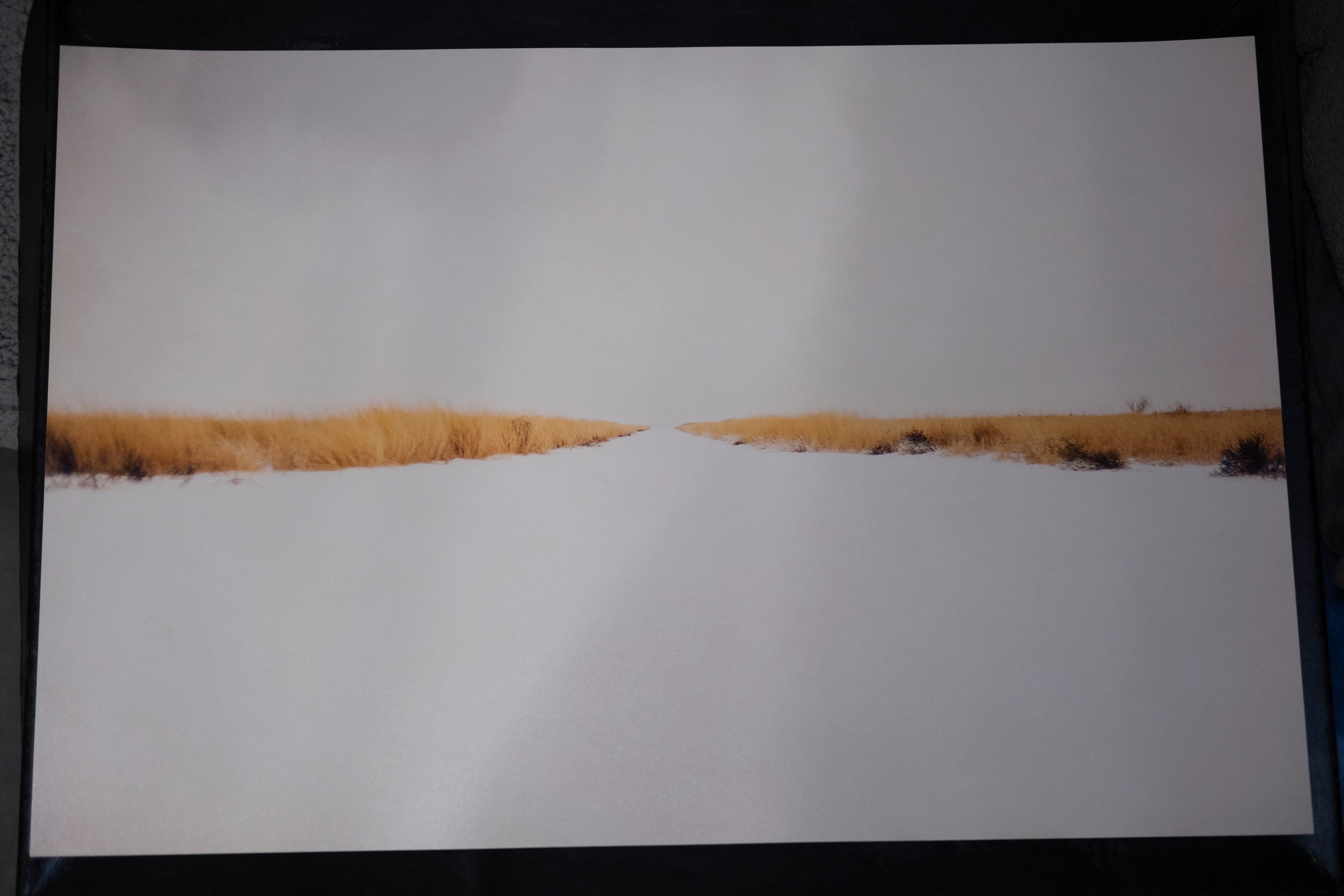 Winter Farm Road - 16" x 24"