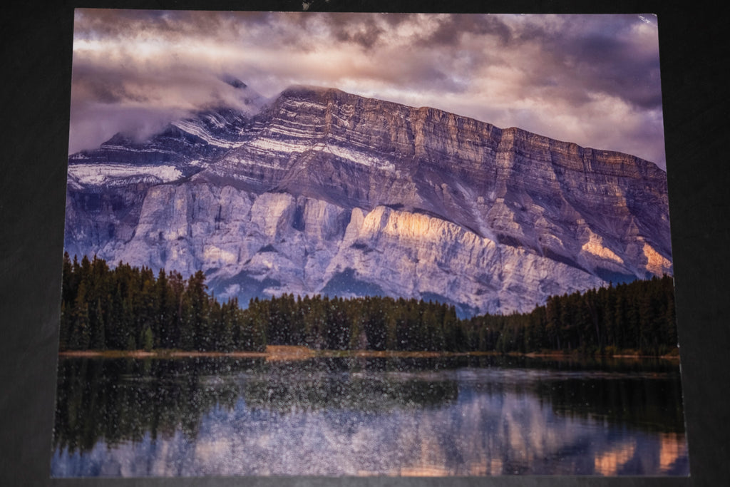 Light on Cascade Mountain - 8" x 10"