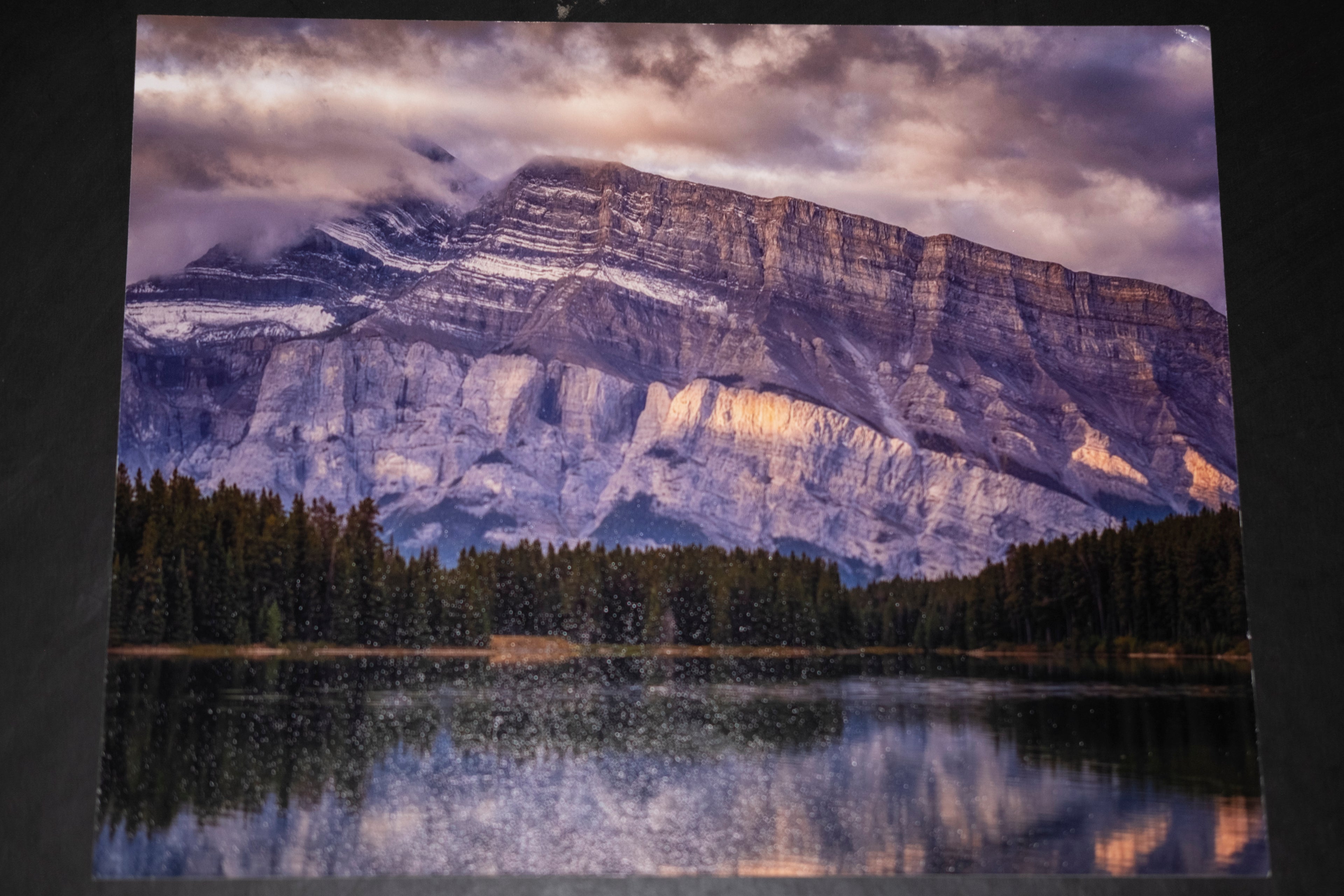 Light on Cascade Mountain - 8" x 10"