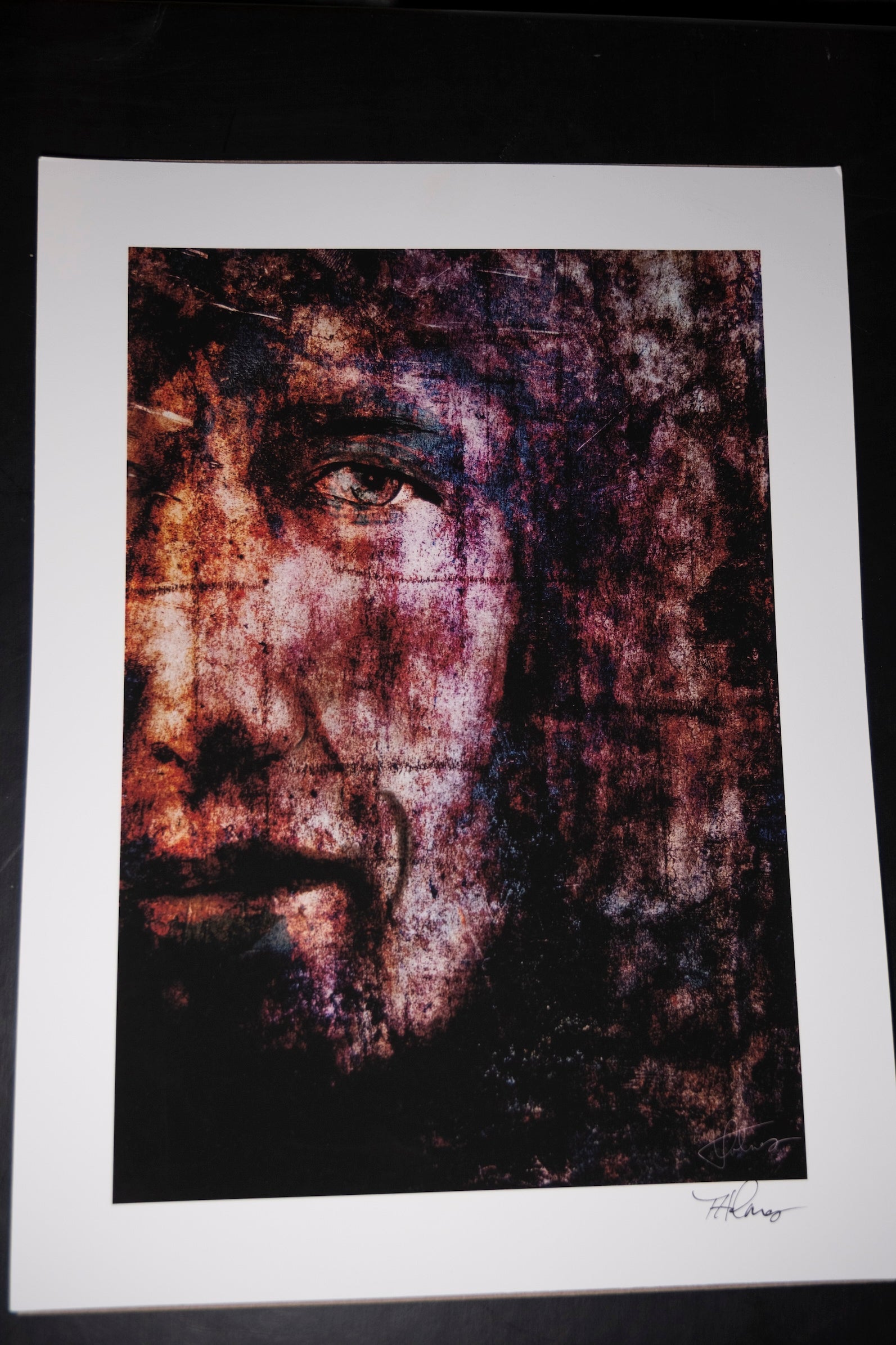 Self Portrait of a Savior II (9x12)