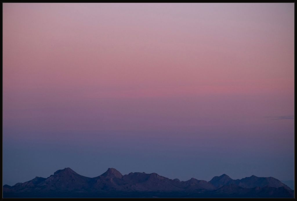 Organ Mountain Sunrise