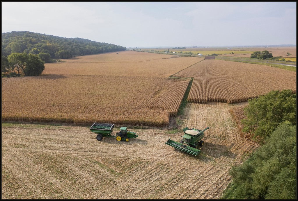 Aerial Corn Harvest I