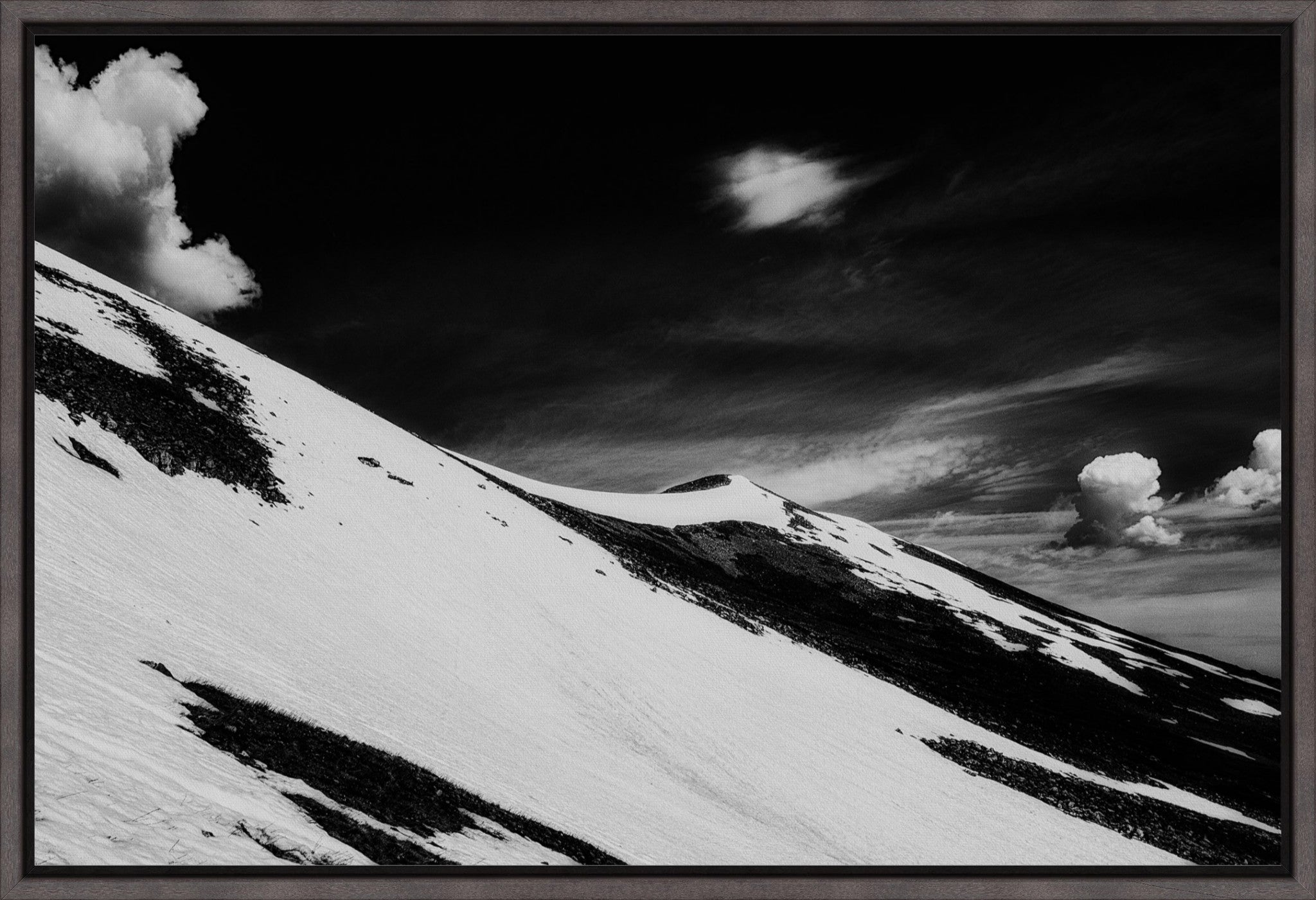 Ridgeline in BW