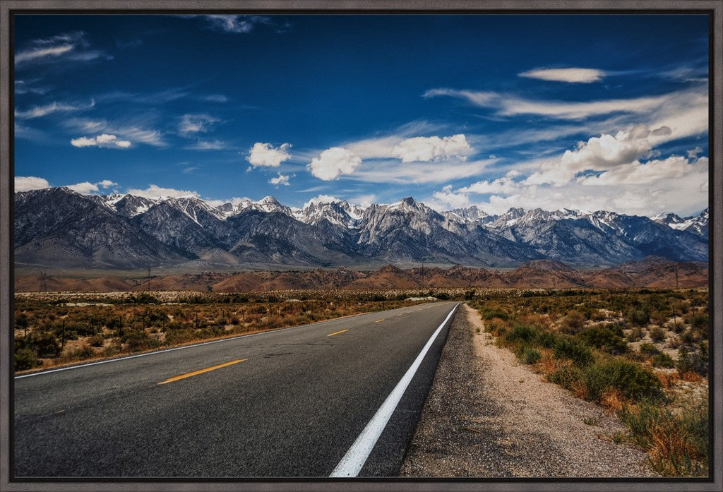 Highway to Lone Pine & Mt. Whitney