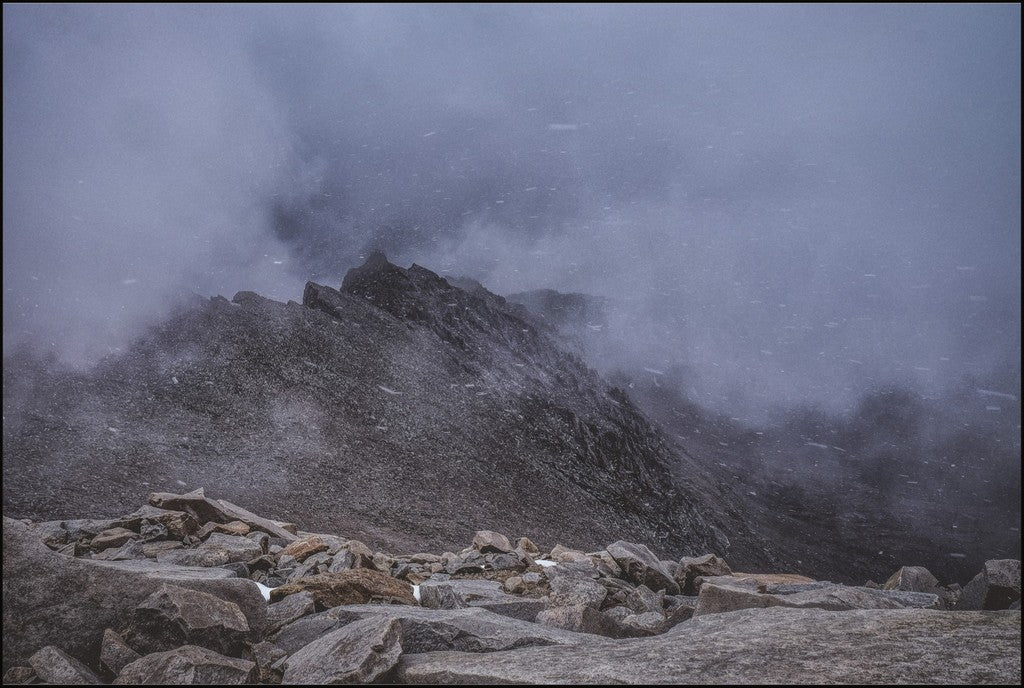 Mt Whitney Snow Squall