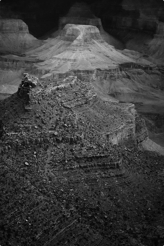 Grand Canyon Monochrome Portrait