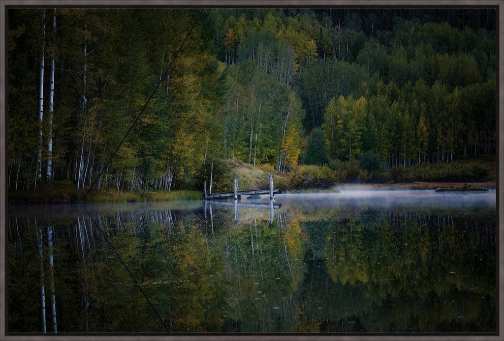 Misty Lake and Dock