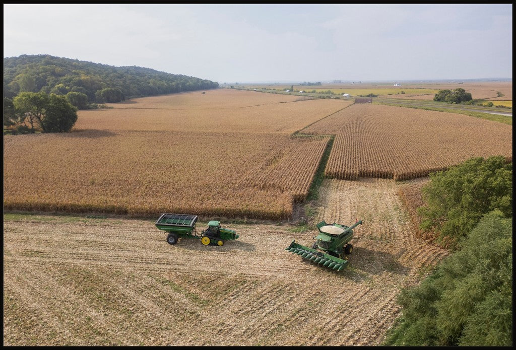 Aerial Corn Harvest I