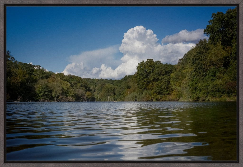 Early Fall Lake Scene