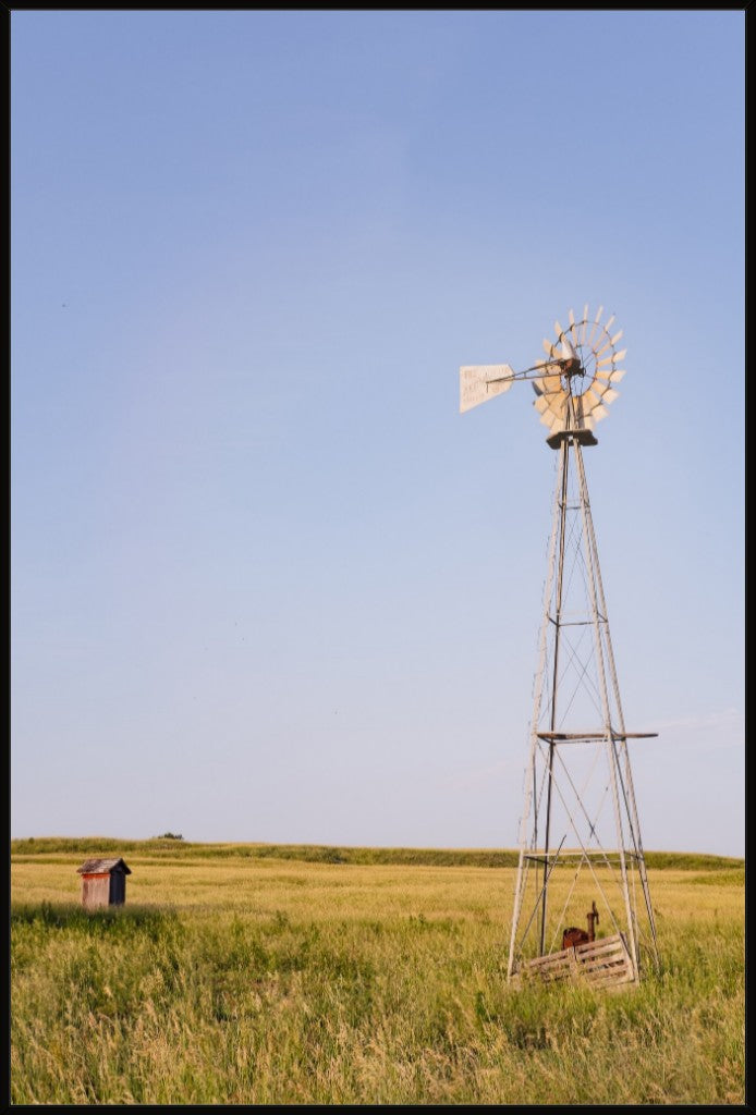 Historic Windmill and Outhouse