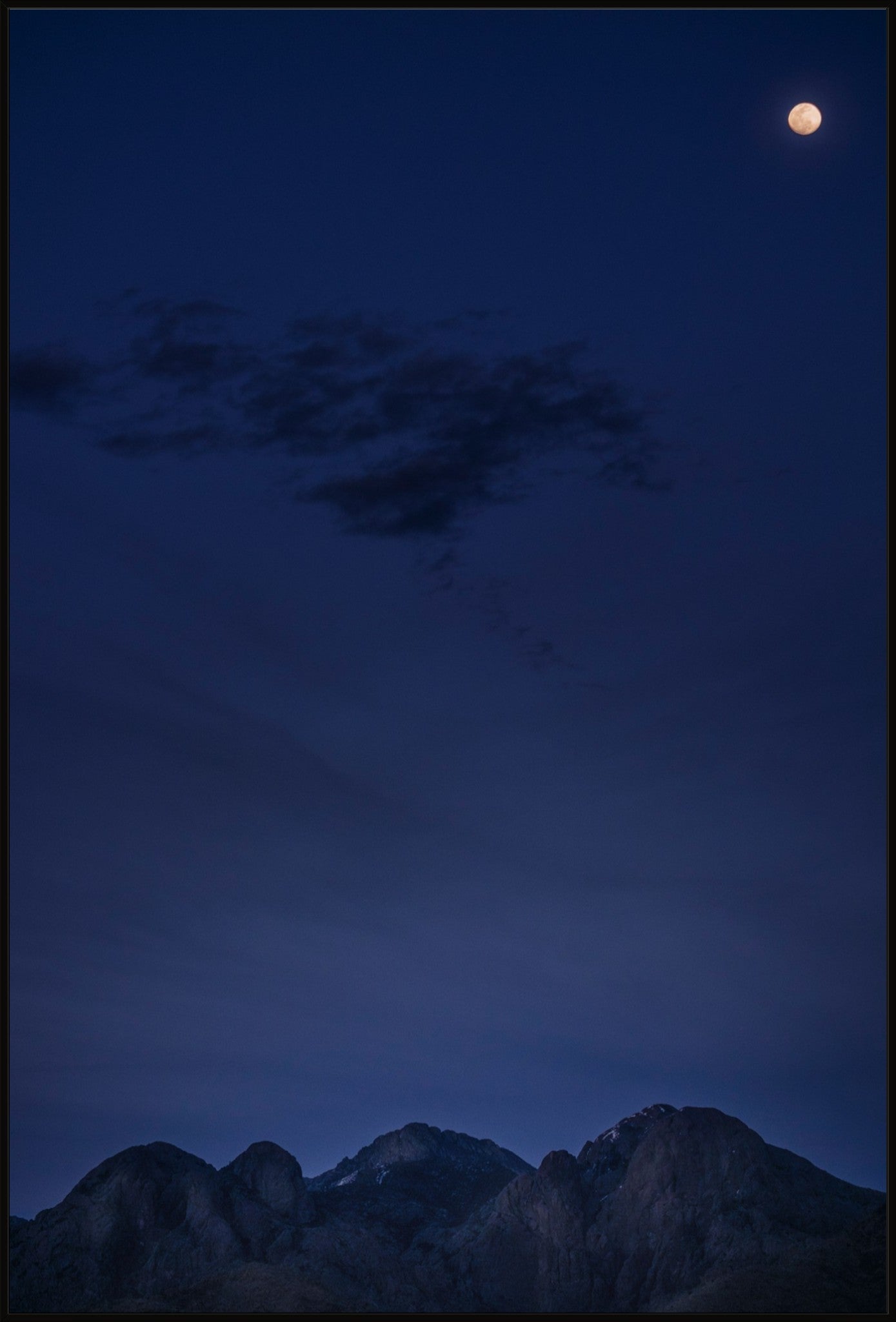 Organ Mountains Moonrise II