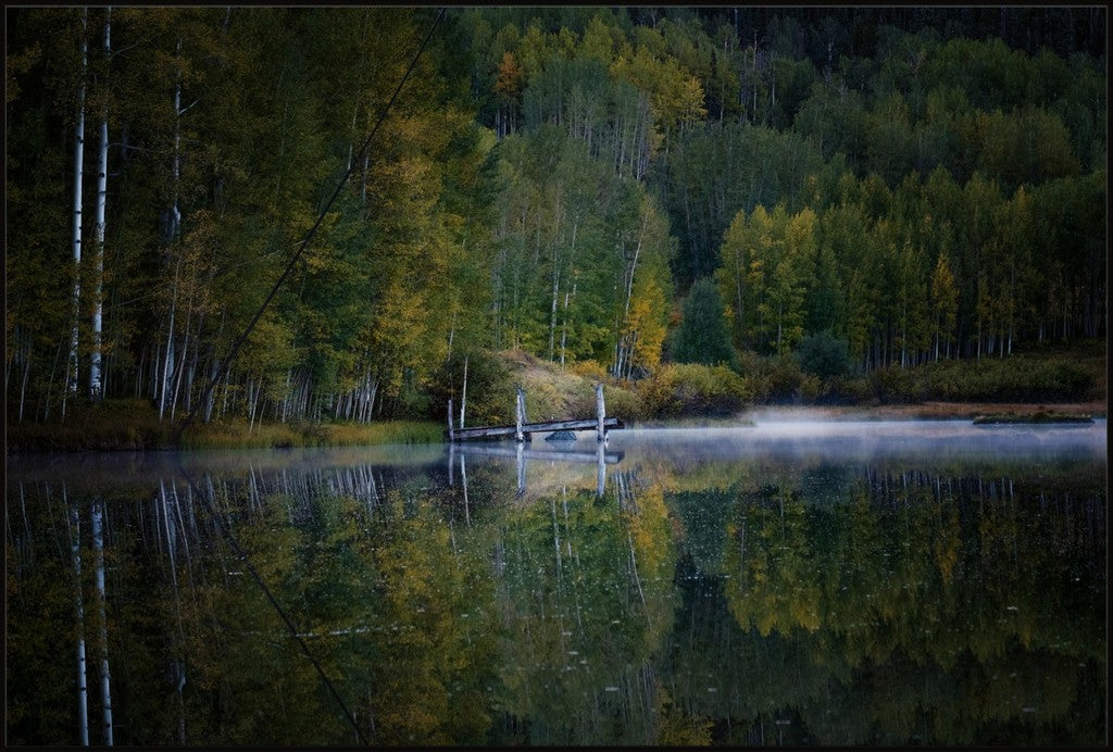 Misty Lake and Dock