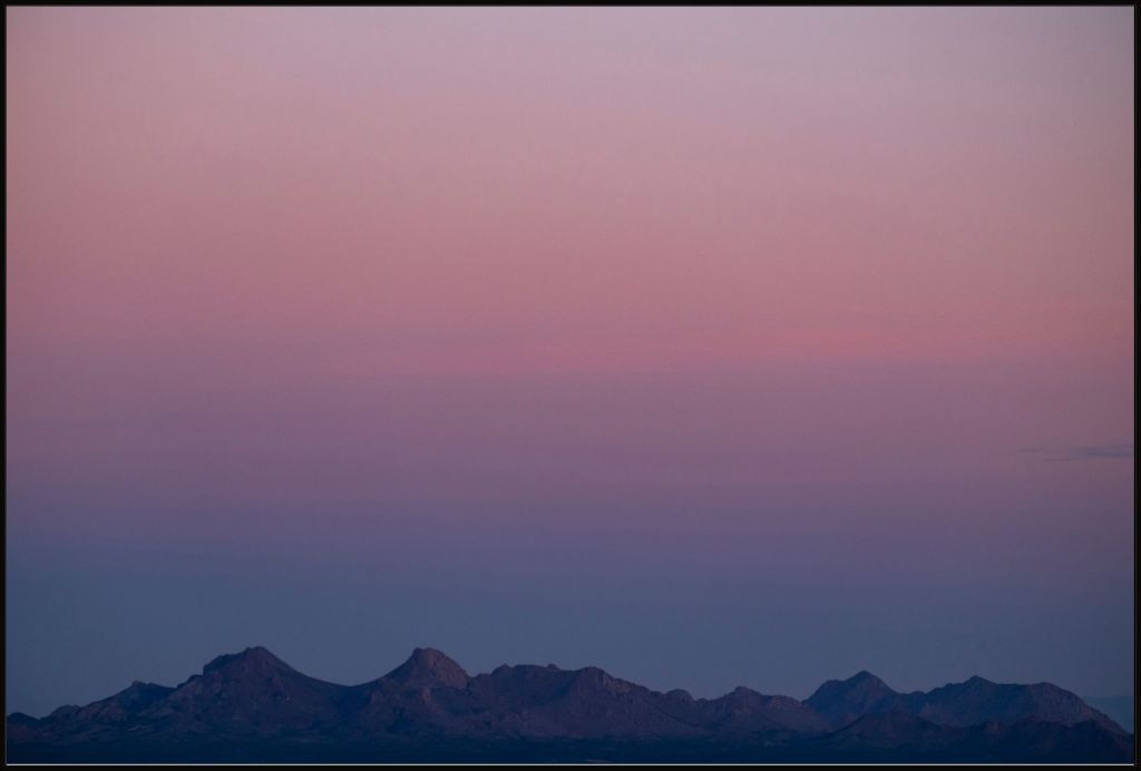 Organ Mountain Sunrise