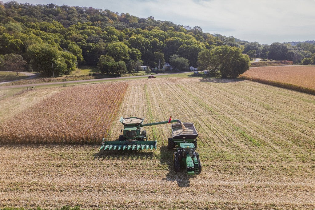 Aerial Corn Harvest V