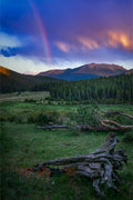 Rainbow on the Mountain IV