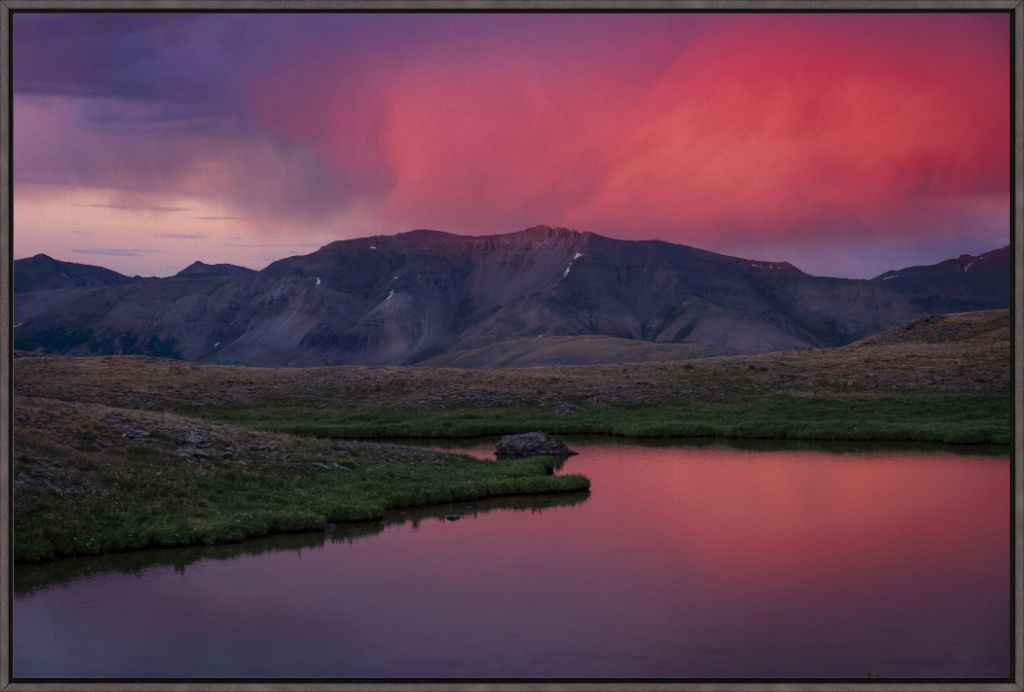 Fire on the Pond