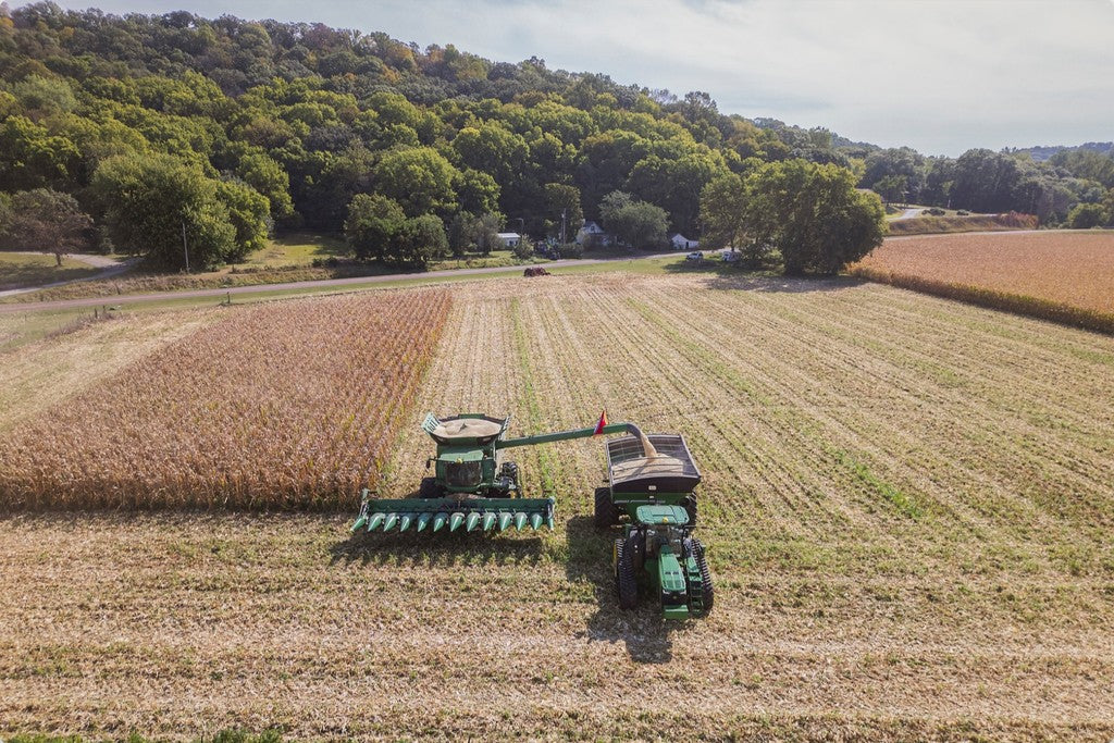 Aerial Corn Harvest V
