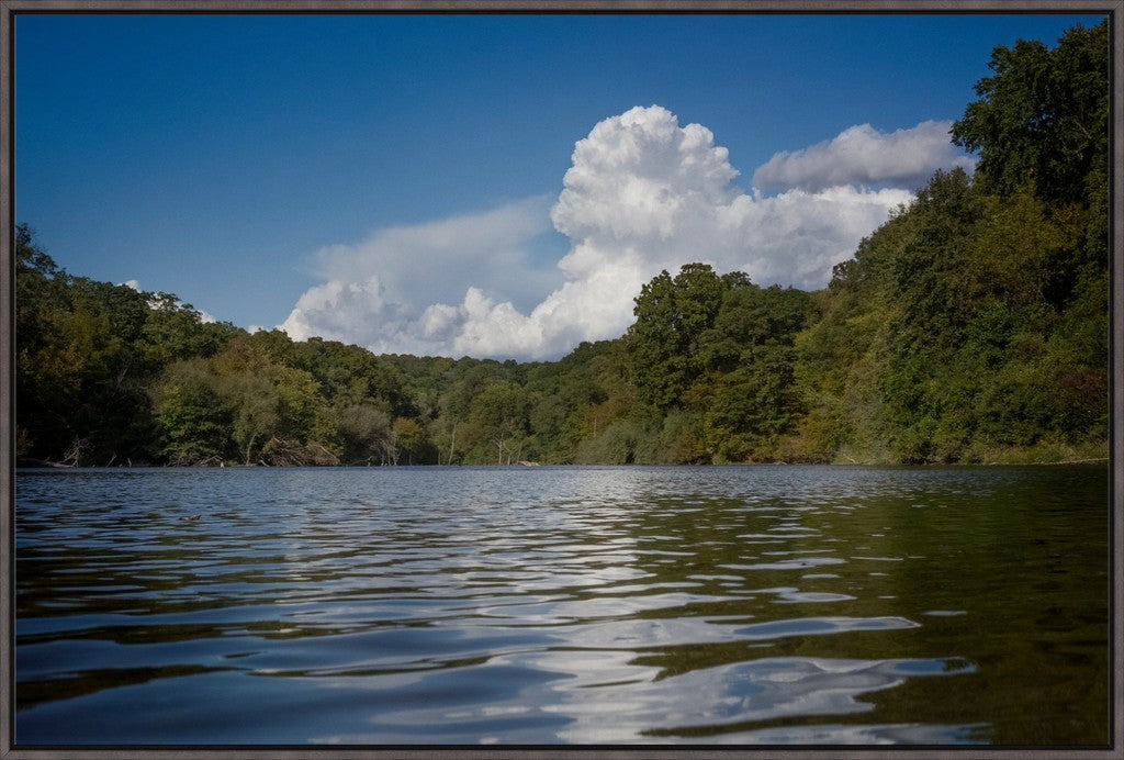 Early Fall Lake Scene