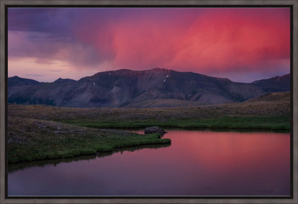 Fire on the Pond