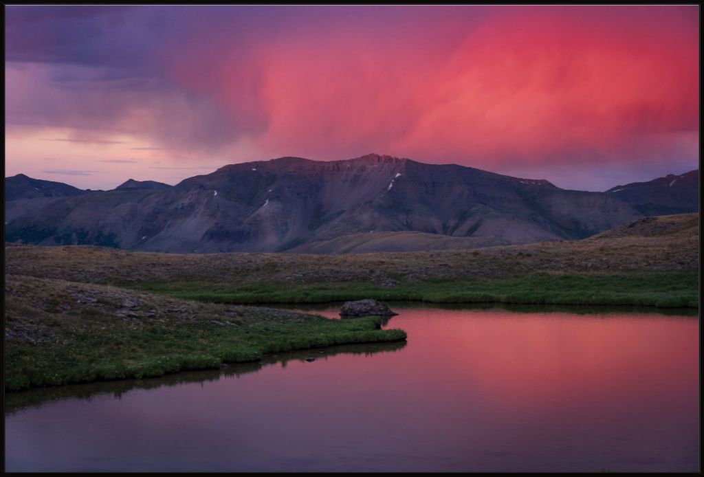 Fire on the Pond