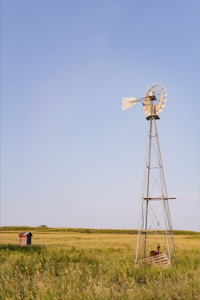 Historic Windmill and Outhouse