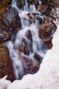 Snowmelt Waterfall