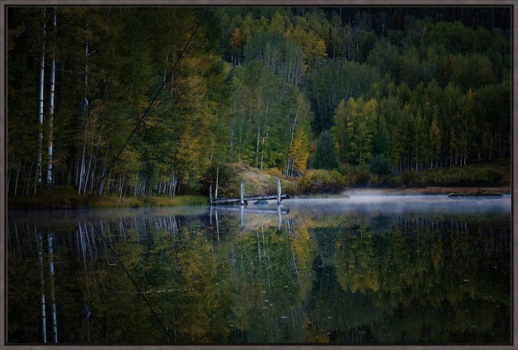 Misty Lake and Dock